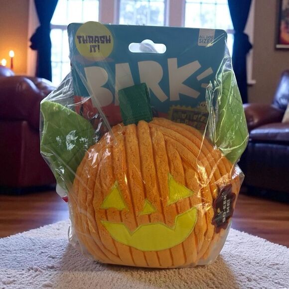 Bark Box Monster Madness Pumpkin Squeak Toy New! - Picture 1 of 5